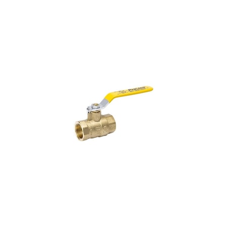 Bk Products Ball Valve ProLine 1/4in Brass FIP Full Port 107-811NL