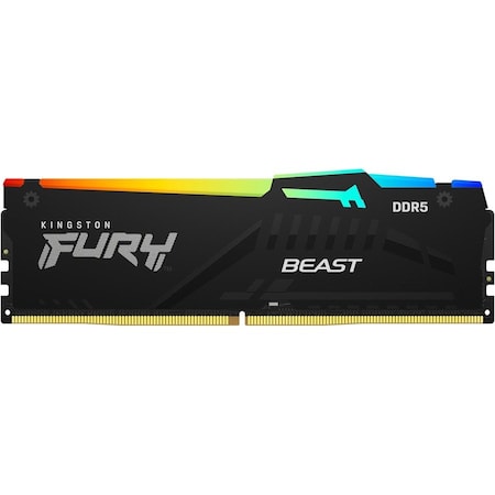 Kingston 32GB 5600MT/S DDR5 CL40 DIMM FURY BEAST RGB KF556C40BBA-32
