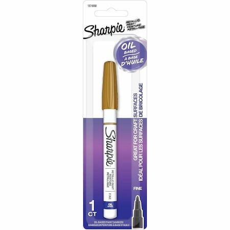Sharpie Gold Fine Tip Paint Marker 1 pk 1874888