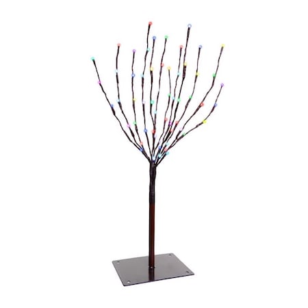Celebrations Platinum LED RGBW Light Burst 30 in. Yard Decor BR60LBA