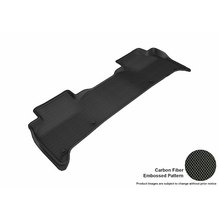 3D Maxpider Kagu R2 Floor Mat for 2017-2018 Land Rover Discovery, Black L1LR02421509