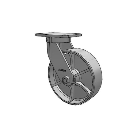 Albion 10in-cast-iron-Caster 410CA10501S