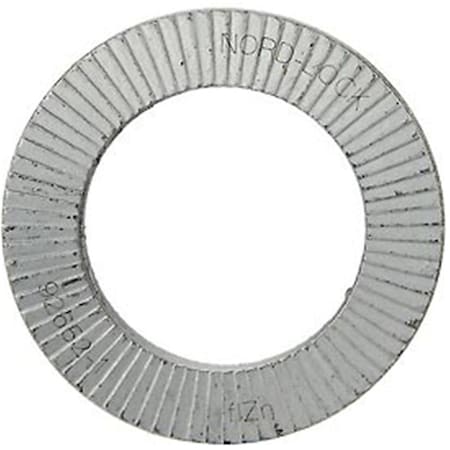 Nord-Lock Wedge Locking Washer, Carbon Steel - Zinc Flake Coated - 0.75 in. - Pack of 4 - Gray, 4PK B2083471