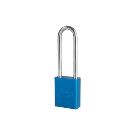 Master Lock Co SFIC Padlock 3in Shackle Blue Less Cylinder A3107WO BLU