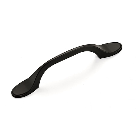 Amerock Ravino 3 in 76 mm Center-to-Center Matte Black Cabinet Pull BP21935FB