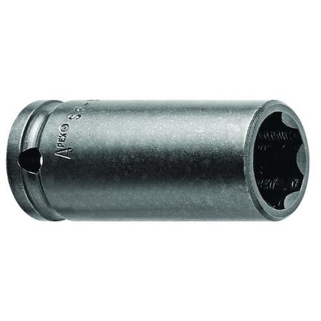 Apex 3/8" Square Drive, 15mm Metric Socket, 6 Points, Square, 3/8" Drive SF-15MM23