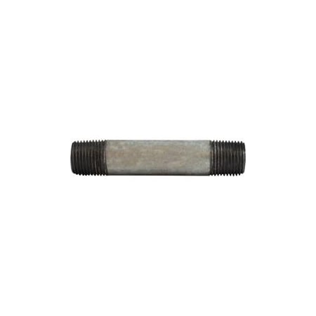 Midland Industries NIPPLE PIPE WLD 3/8IN MPT 3/8IN MPT 56046
