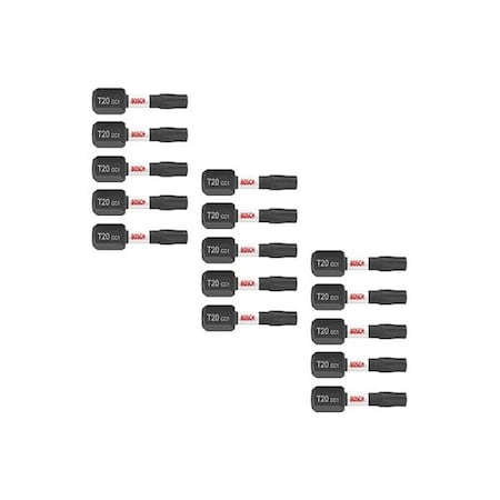 Bosch DRIVEN IMPACT T20  1" 15PK ITDT20115