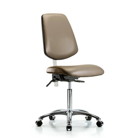 Blue Ridge Ergonomics Vinyl Clean Room Chair BR-NCR-VMBCH-MB-CR-T1-A0-NF-CC-8809