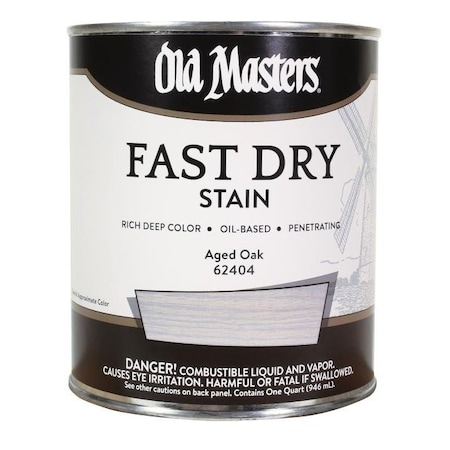 Diamond Vogel FAST DRY STAIN AGED OAK QT 62404