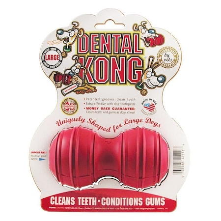 Kong Dental Dog Toy, with Rope, Medium DK2