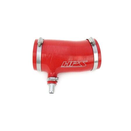 Hps Performance High Temp Reinforced Silicone Air Intake Hose Kit, Red,  57-2123-RED