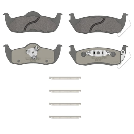 Wagner Brake OEX Rear Disc Brake Pad Set Premium Ceramic,  OEX1087