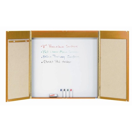 Aarco Conference Cabinet, Oak, 48''Hx48''W x5''D OC-2