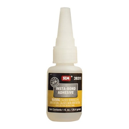 Sem Insta-Bond Adhesive, 1 oz Bottle, Liquid, Clear 39311