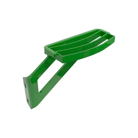 K&M Mfg Utility Step Kit for John Deere 7020-8030 Series Tractors 1-Step Unit Left-Hand Green 3435