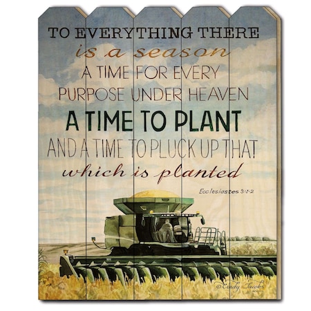 Homeroots Time to Plant Unframed Print Wall Art 404795
