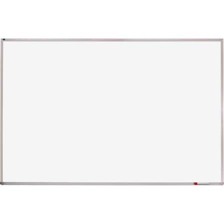 Quartet Whiteboard, 4ft.x8ft., Aluminum, 48", 96", White EMA408