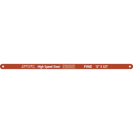 Century Drill & Tool Carbon Alloy Steel Hacksaw Blade 4339
