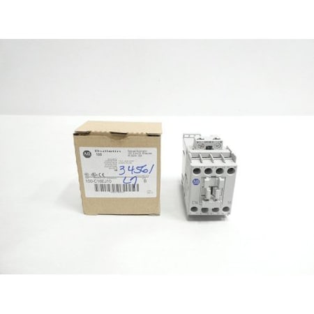 Allen Bradley AC CONTACTOR 10HP 30A AMP 24V-DC 100-C16EJ10
