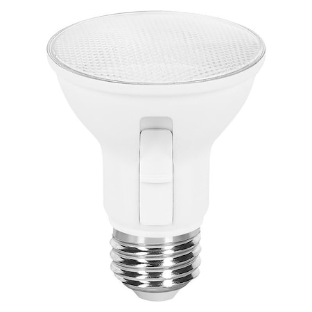 Sylvania LED Bulb, 5CCT Selectable, PAR20 Lamp, 50 W Equivalent, E26 Medium Lamp Base, Dimmable, Frosted 42565
