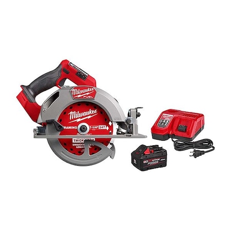 Milwaukee Tool M18 FUEL Circular Saw+ M18 FORGE 8.0 Kit 2834-20, 48-59-1881