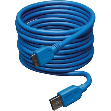 Tripp Lite USB 3.0 SUPERSPEED DEVICE CABLE A TO MICRO-B M/M 10-FT. U326-010