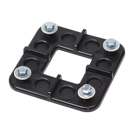Checkers Ground Protection Mat Connector, Urethane HDU-4-WAY