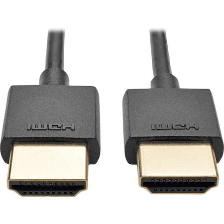 Eaton EATON, HDMI Cable, 6 ft, 4K, Male to Male P569-006-SLIM