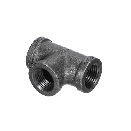 Giles TEE, 1/2 NPT BLACK PIPE 40296