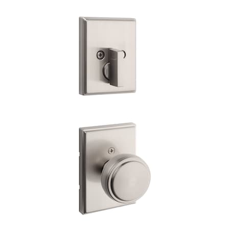 Kwikset Residential Handlesets Single Cylinder Reversible Satin Nickel 971SOKTRCT-15