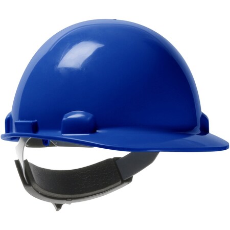 Dynamic Cap Style Smooth Dome Hard Hat w/HDPE Shell, 4-Point Textile Suspension, Swing Wheel-Ratchet Adj. 280-HP341SR-17