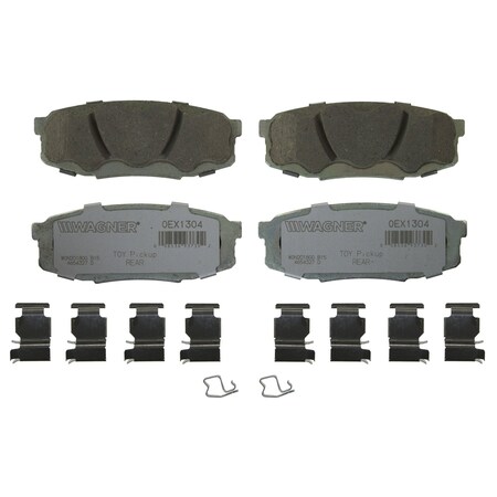 Wagner Brake OEX Rear Disc Brake Pad Set Premium Ceramic,  OEX1304