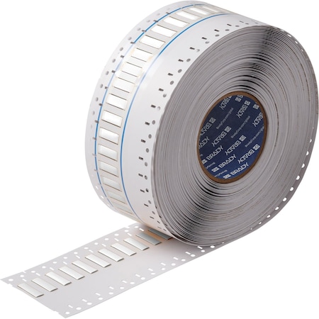 Brady BSP45 Series PermaSleeve Low Smoke Zero Halogen Wire Marking Sleeves, 0.187 in. Dia x 1 in. W, White SA-2LSZH-187-1-WT