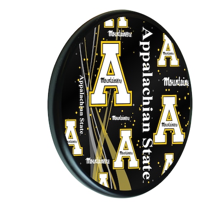 Holland Bar Stool Co Appalachian State University 13" Solid Wood Sign WSgnPBlkAppStU