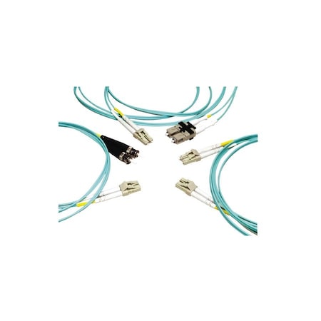 Commscope LazrSPEED 550 LC to LC, Fiber Patch Cord, 1.6 mm Duplex, Riser, 25 FT FEXLCLC42-MXF025