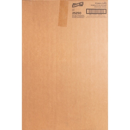 Genuine Joe 20 oz Styrofoam Cup - White, 500PK GJO25250