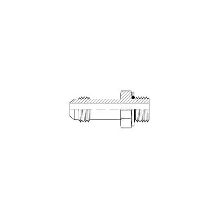 Adaptall MALE JIC X MALE BSPP LONG COMES W/ WASHER & O-RING 5/8 in 1/2 in 9002L-10-08