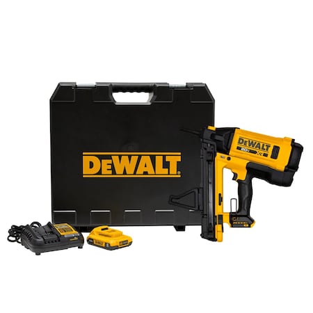 Dewalt Nail Gun Kit, 20 V DC DGN845D1
