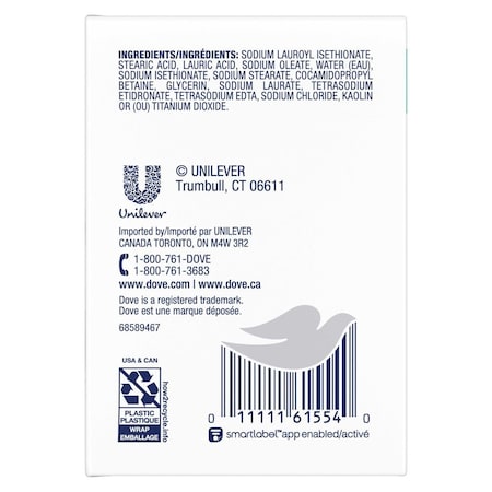 Dove Sensitive Skin Beauty Bar Soap, 15 Ounce, 6PK 62682970
