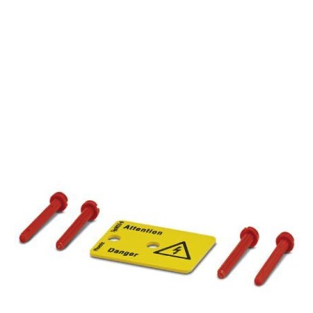 Phoenix Contact WS 5- 6 Warning plate with 2 plastic 1004403