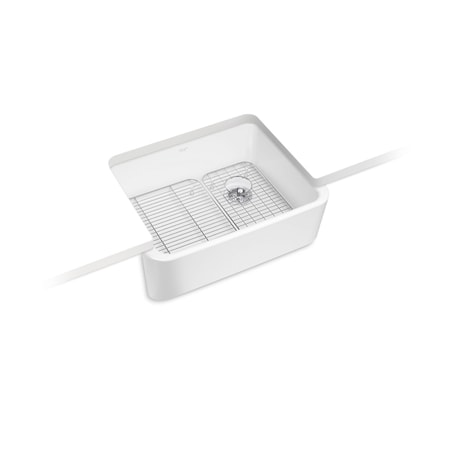 Kohler Ironridge 28" undermount single-bowl farmhouse kitchen sink 25766-0