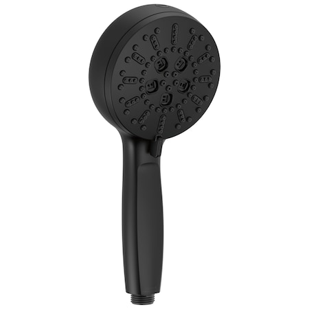 Delta Universal Showering Components 7-Setting Hand Shower With Cleaning Spray In Matte Black 59584-BL-PK