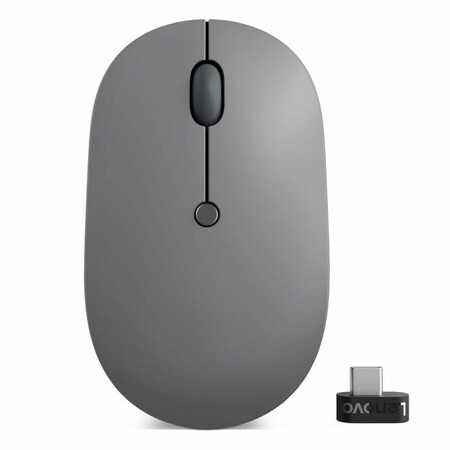 Lenovo Go USB-C Wireless Mouse (Storm Grey) - Lenovo Go USB-C Wireless Mouse (Storm Grey) GY51C21210