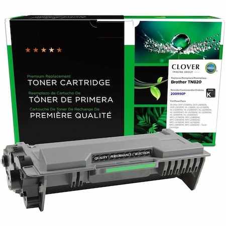 Clover Imaging Group Remanufactured Toner Cartridge For Brother TN820 200990P