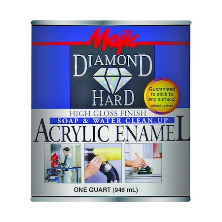 Majic Paints Diamondhard Anti-Rust Acrylic Primer, Gray, Qt. 8-1546-2