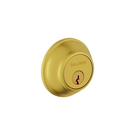 Baldwin Proximity Deadbolts Single Cylinder Lifetime Satin Brass 8231LL044WBT
