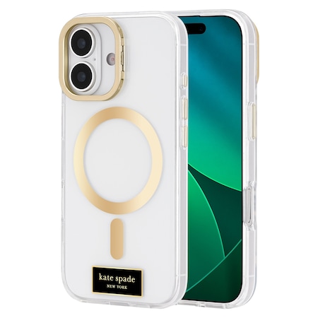 Kate Spade Protective Magsafe Case With Stand For Apple Iphone 17 - Icon Clear KS057408