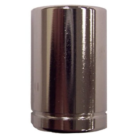 K-Tool International 1/4" Drive, 8mm Metric Socket, 6 Points, Chrome, Stan, 6 pt., 1/4"Drive, 8mm KTI-26108