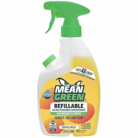 Mean Green 28 Oz. Tropical Breeze Refillable Bathroom Cleaner 394172